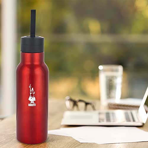 bialetti-to-go-thermoflasche-500-ml-rot-edelstahl image 8