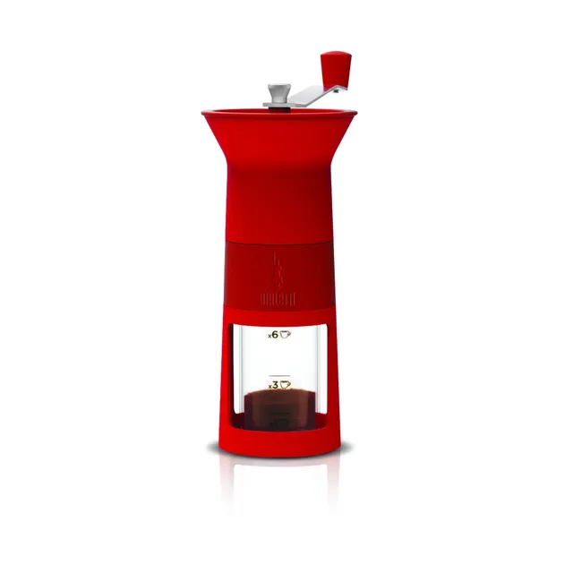 bialetti-macinacaffe-hand-kaffeem-hle-rot-keramik image 1