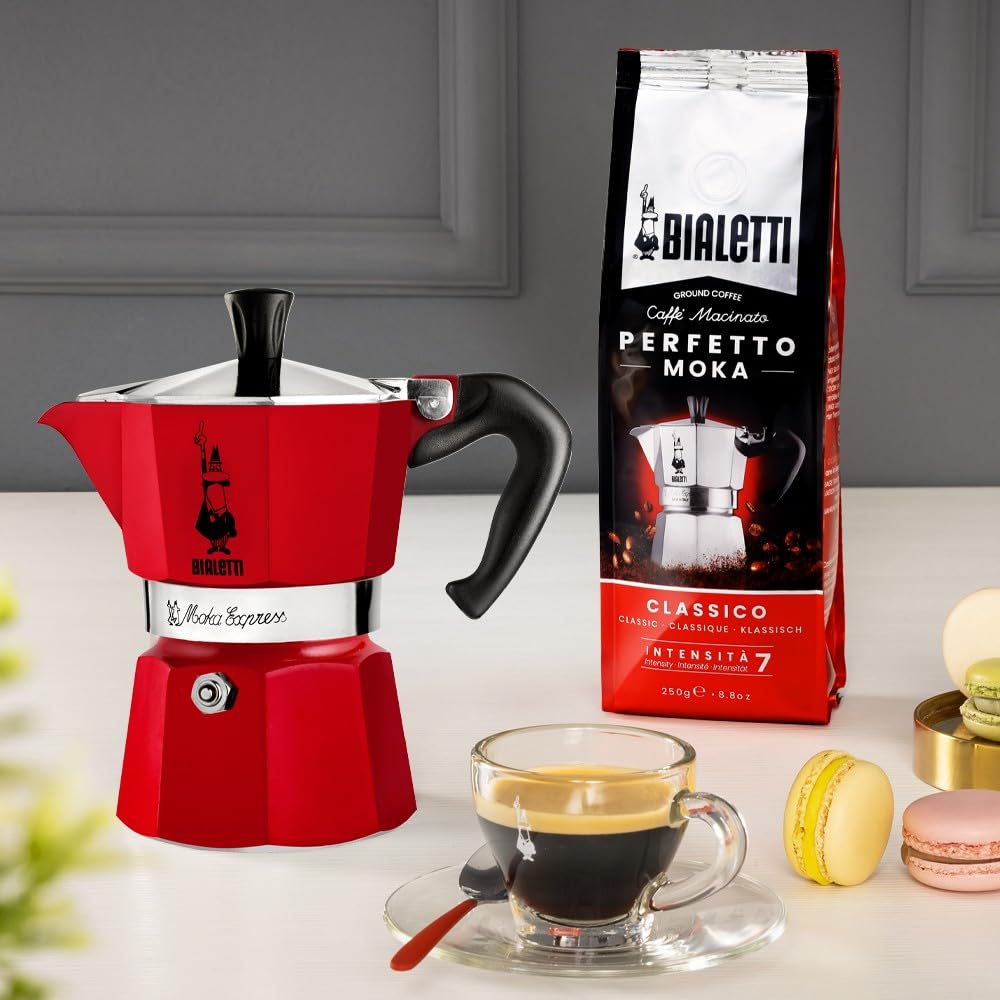 bialetti-moka-color-espressokanne-6-tassen-silber-270-ml image 3