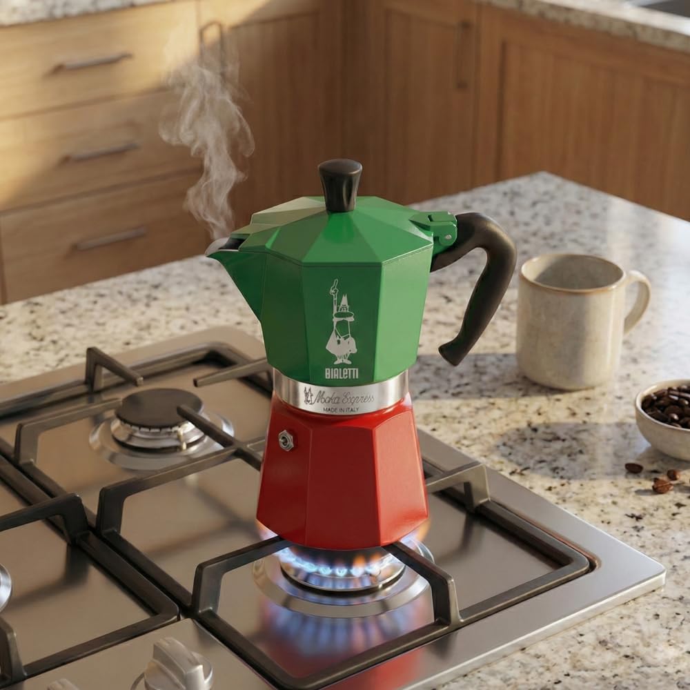 bialetti-moka-express-6-tassen-espressokanne-aluminium-270-ml image 5