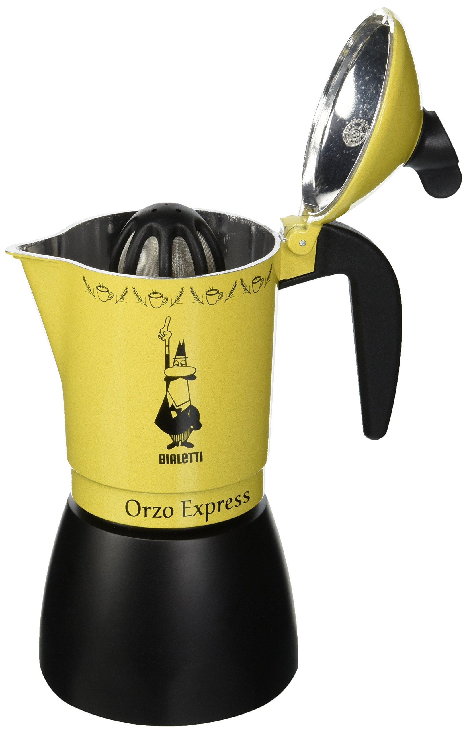 bialetti-moka-orzo-express-4-tassen-gelb-aluminium-orziera image 2