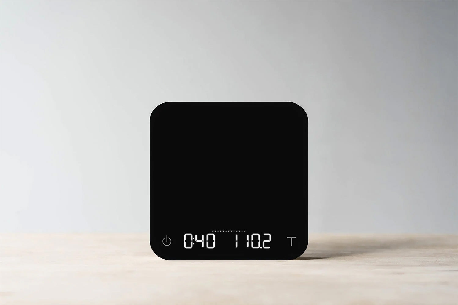 acaia-pearl-kaffeewaage-pitch-black-mit-timer-flow-rate image 1
