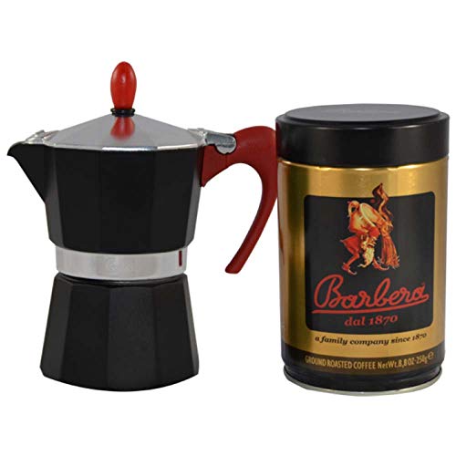 barbera-moka-espressokanne-3-tassen-kaffee-250-g-gemahlen image 8