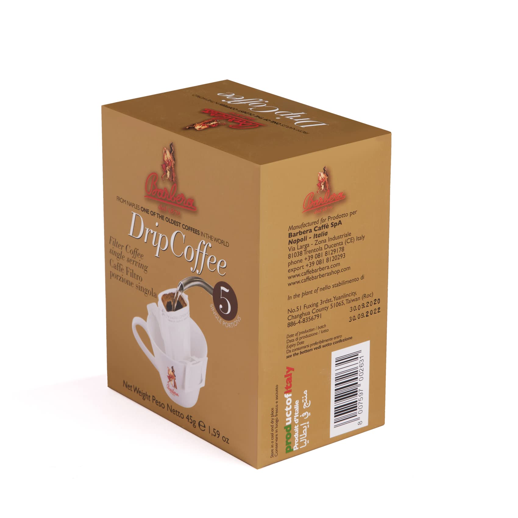 caff-barbera-filterkaffee-5x45g-einzelportionen-gemahlen image 4