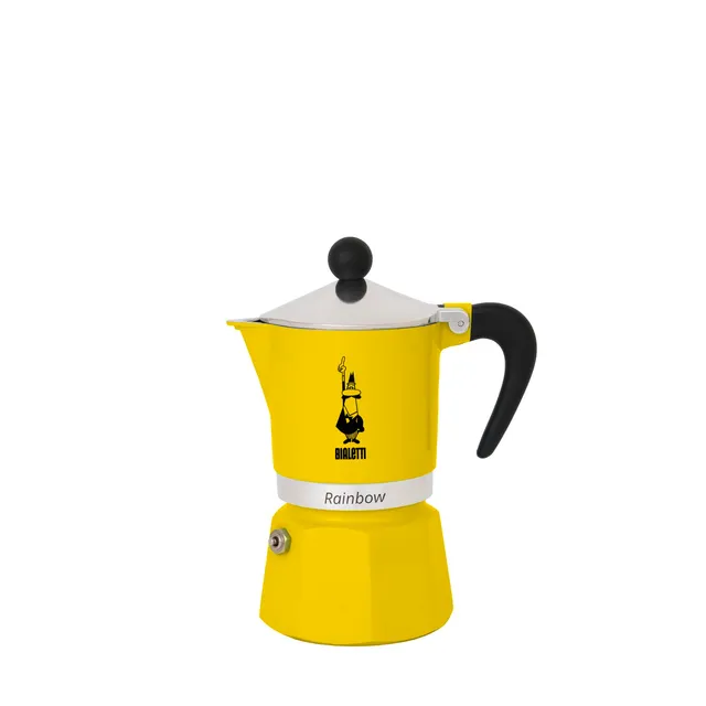 bialetti-rainbow-moka-espressokanne-3-tassen-gelb image 1