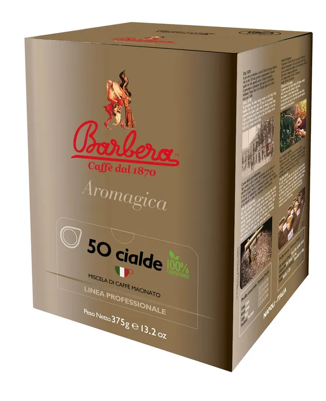barbera-aromagic-plus-kaffeepads-50-ese-pads-aromatisch image 1