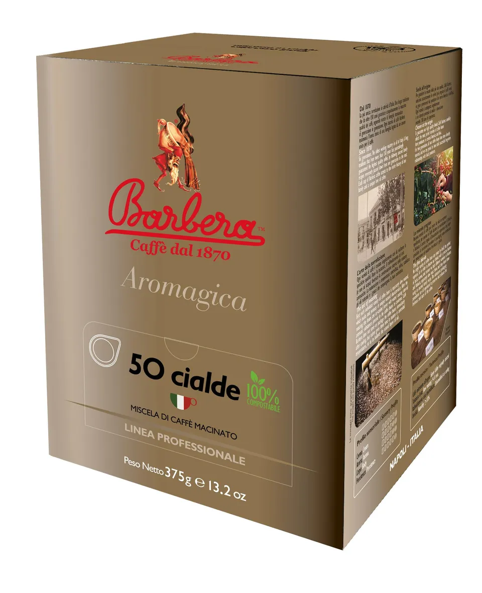 barbera-aromagic-plus-kaffeepads-50-ese-pads-aromatisch image 1