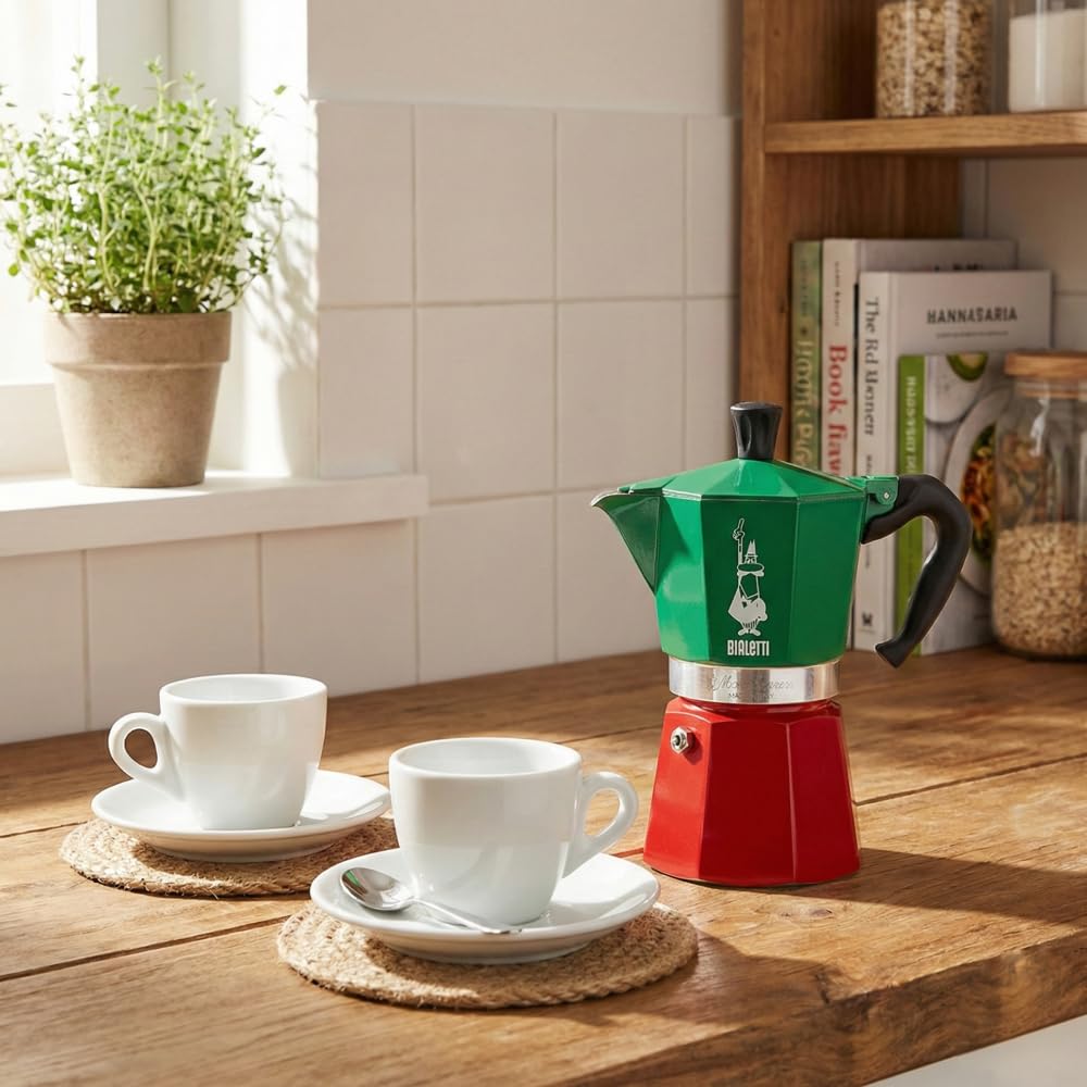 bialetti-moka-express-6-tassen-espressokanne-aluminium-270-ml image 6