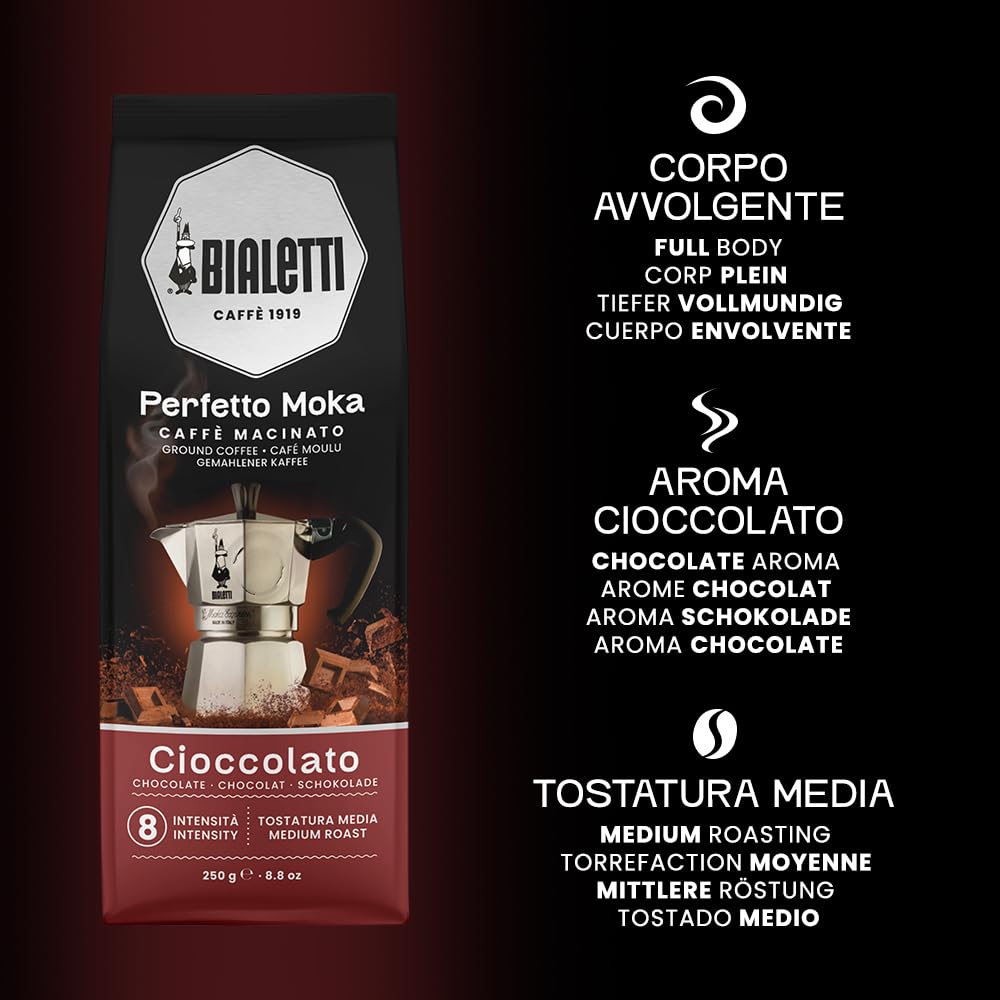 bialetti-perfetto-moka-cioccolato-kaffee-250g-6er-pack image 3