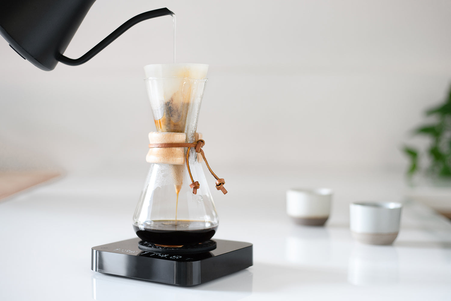 acaia-pearl-model-s-kaffeewaage-schwarz-wei-flow-rate image 3