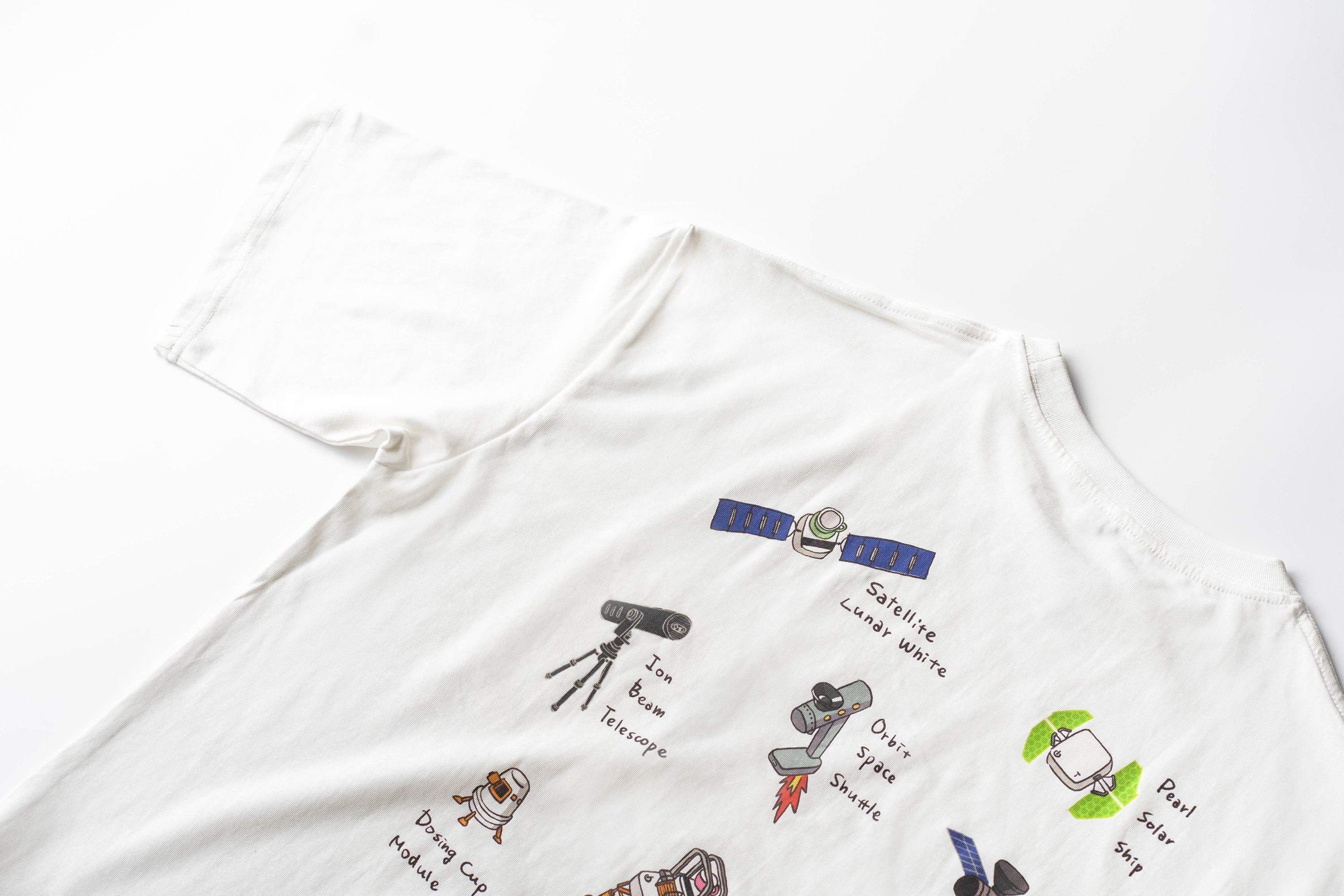 acaia-cosmic-t-shirt-baumwolle-schwarz-und-wei-s-xxl image 8