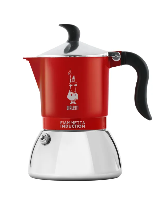 bialetti-fiammetta-induktion-espressokanne-4-tassen-rot-150-ml image 1