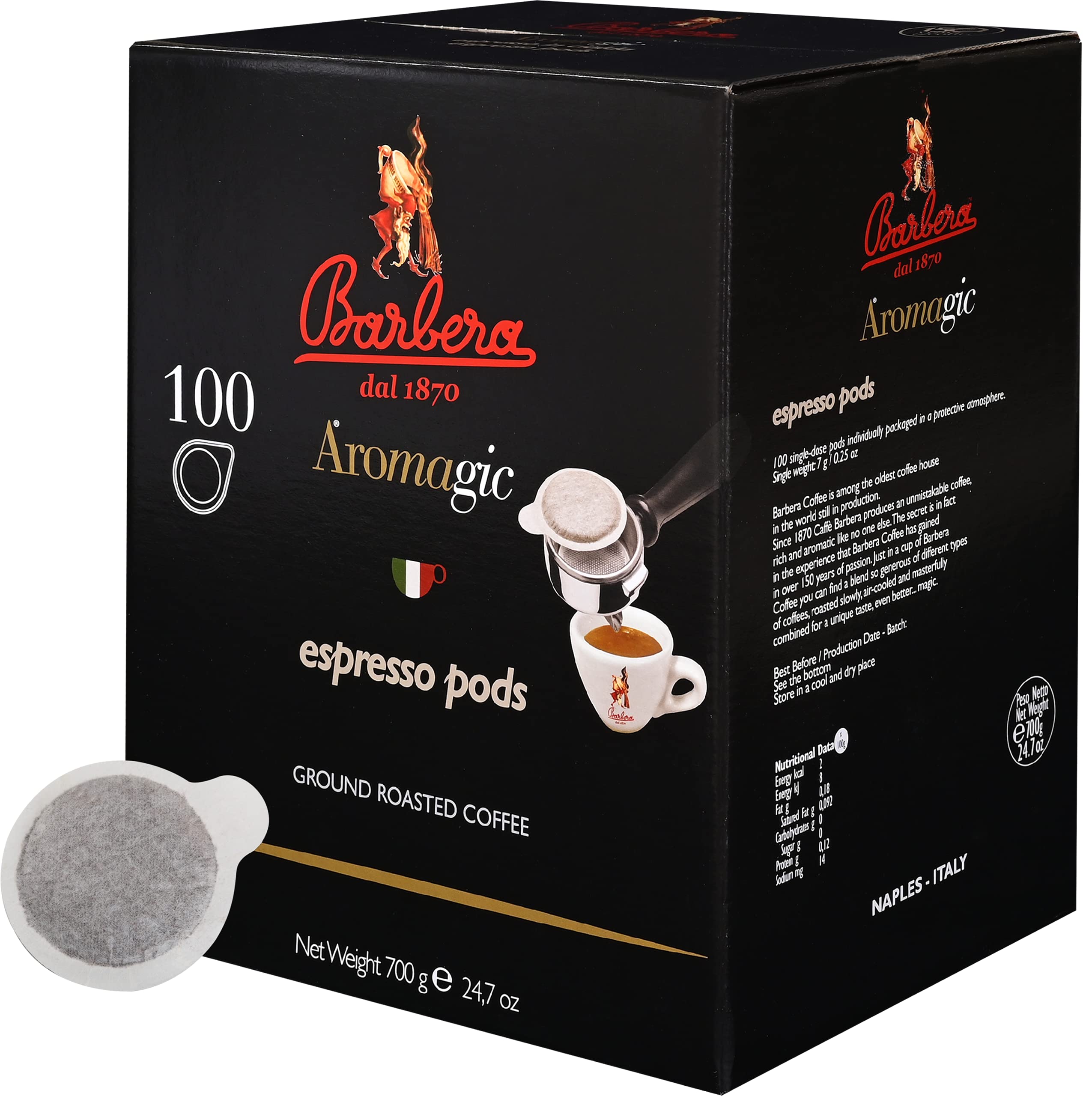 barbera-aromagic-ese-pads-intensiv-700-g image 5