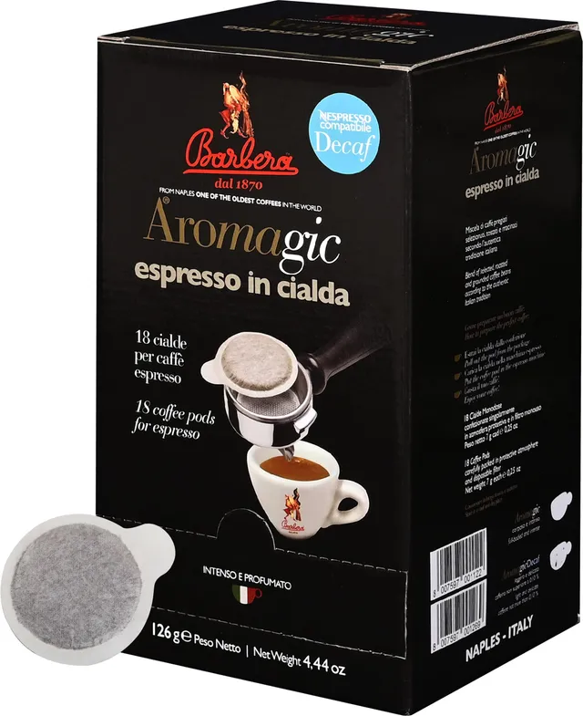 barbera-aromagic-kaffeepads-entkoffeiniert-18-st-ck image 1