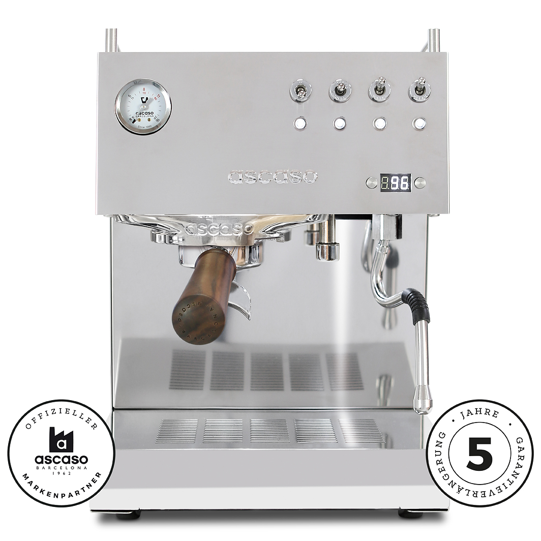 ascaso-steel-duo-pid-espressomaschine-thermoblock-inox image 1