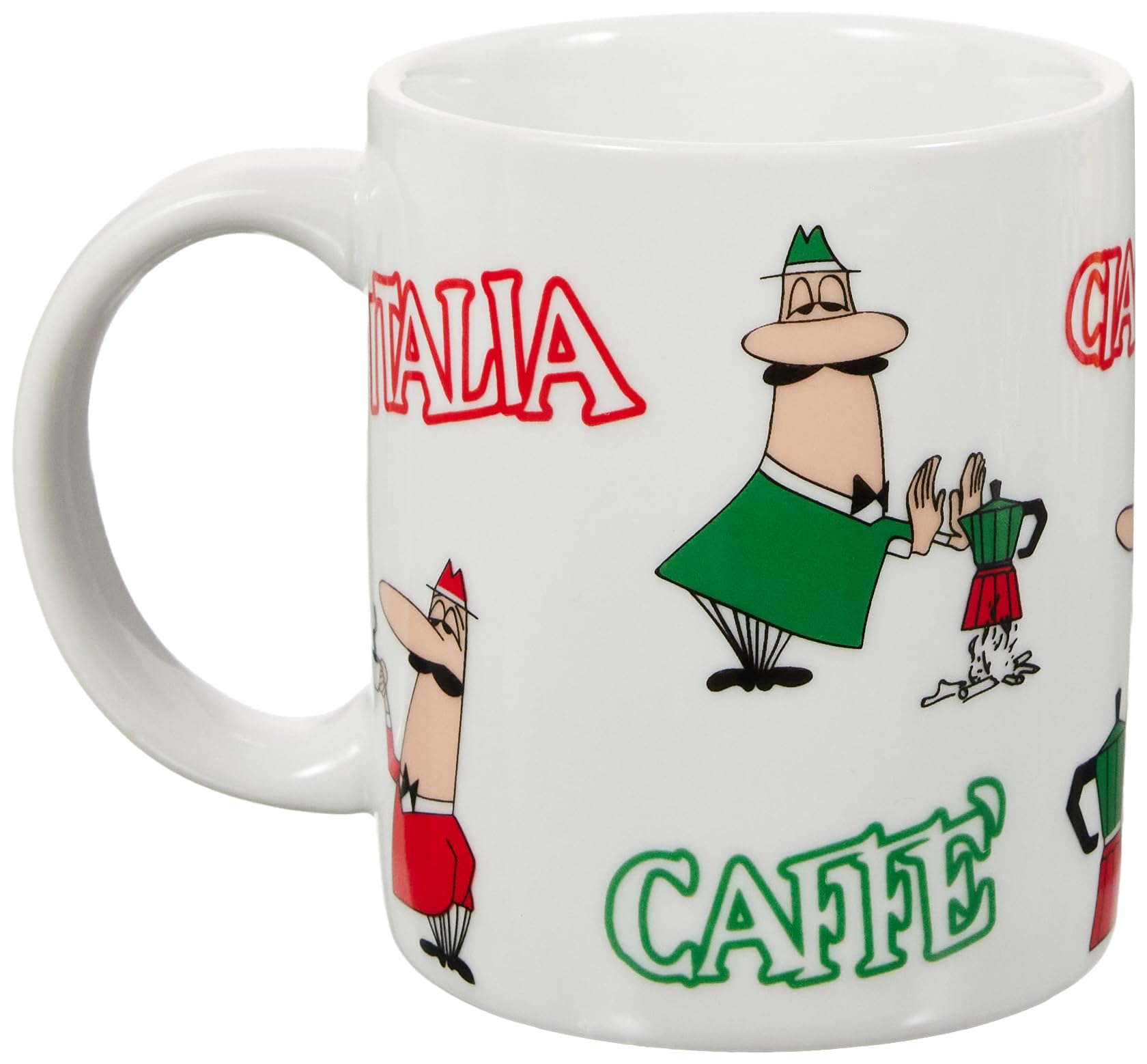 bialetti-tricolore-mug-omino-porzellantasse-250-ml image 2