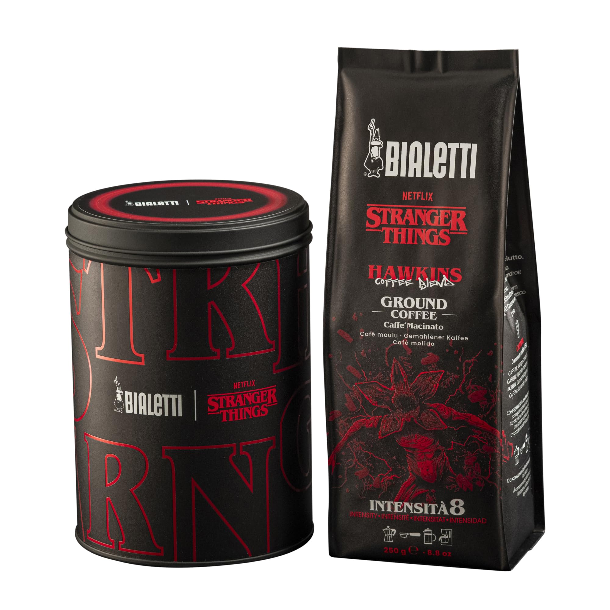 bialetti-stranger-things-kaffee-gemahlen-250-g-arabica-robusta image 1
