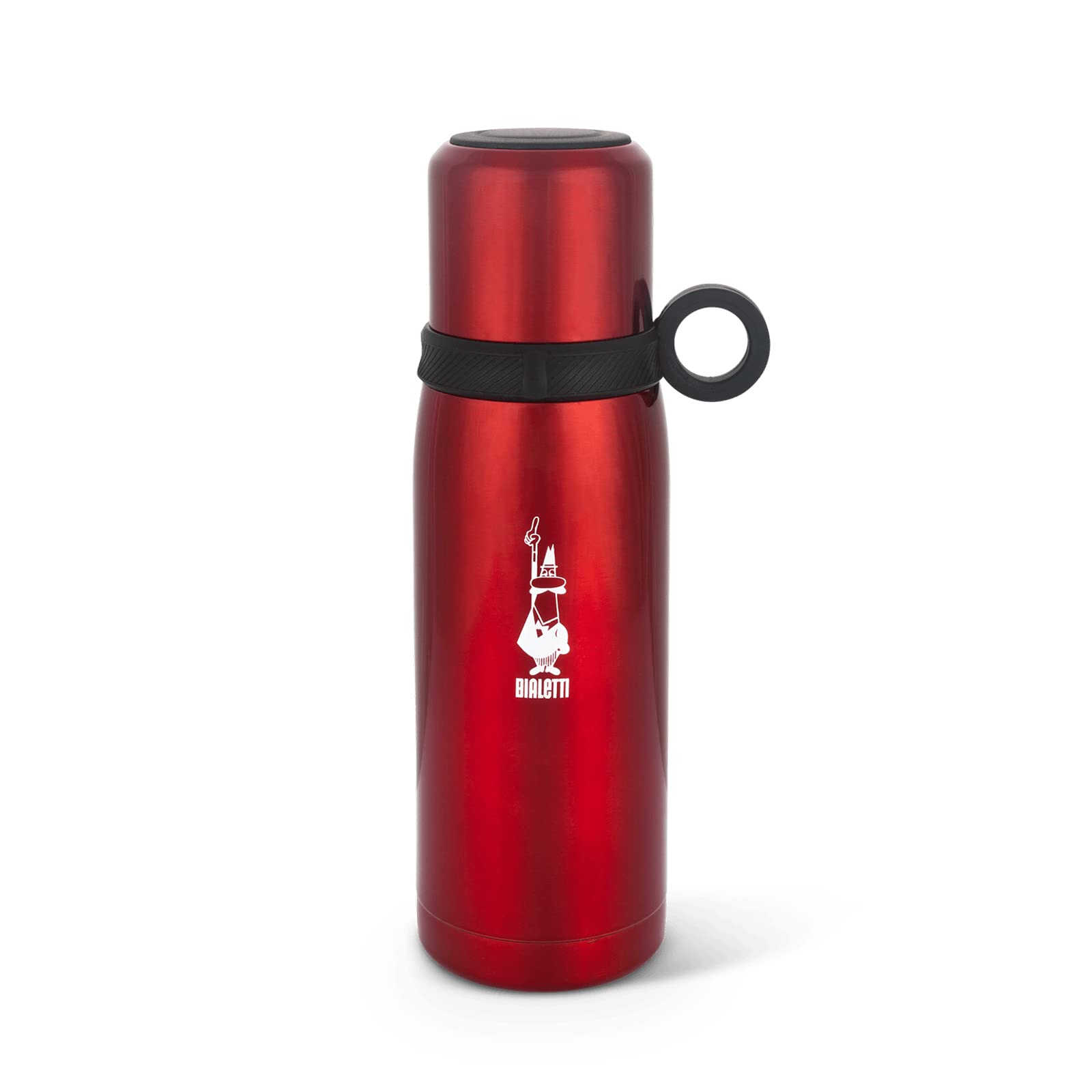 bialetti-to-go-thermoflasche-460-ml-rot-edelstahl image 1