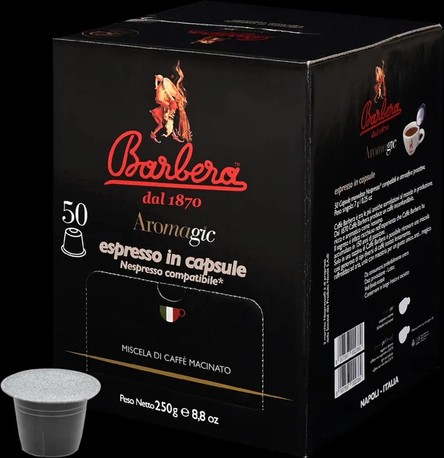 caff-barbera-aromagic-kaffeekapseln-50x-nespresso-intensiv image 1