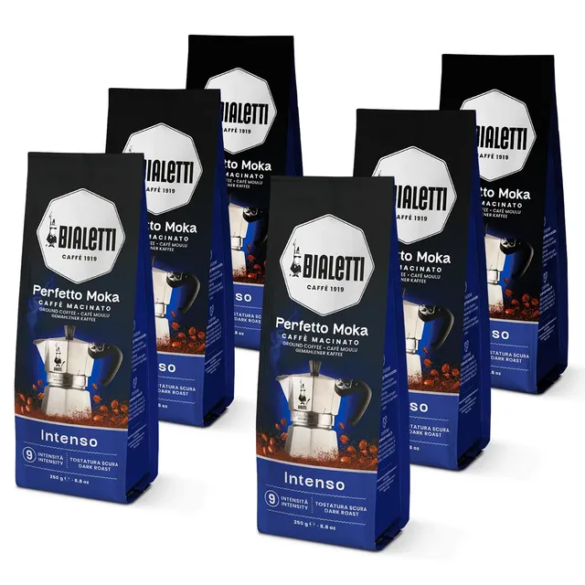 bialetti-perfetto-moka-intenso-gemahlener-kaffee-250g image 1