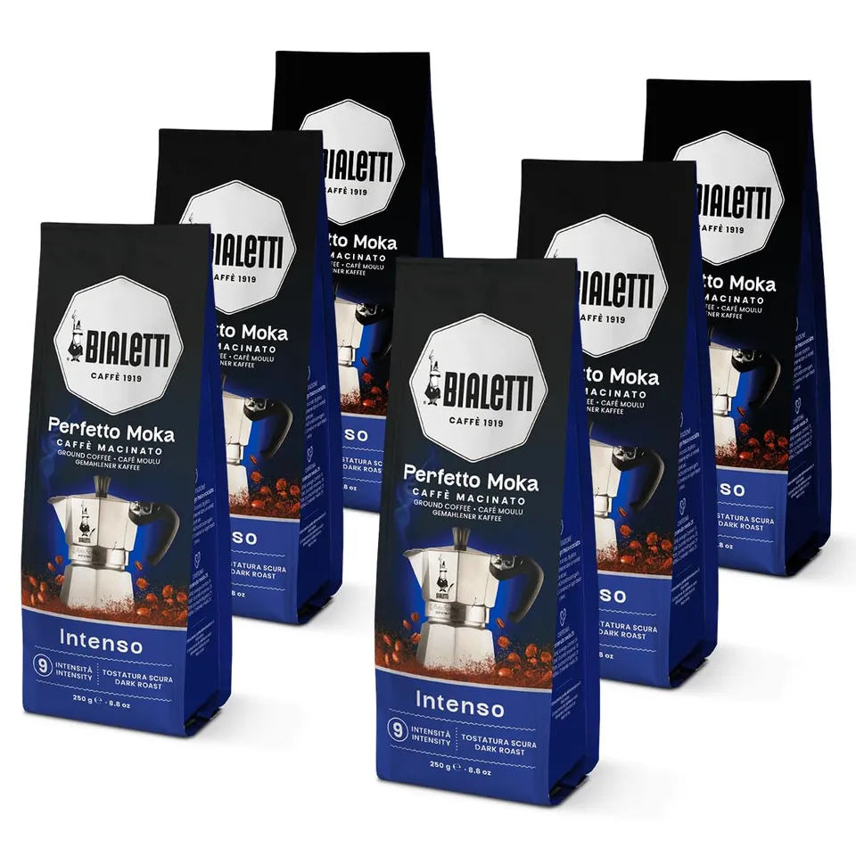 bialetti-perfetto-moka-intenso-gemahlener-kaffee-250g image 1