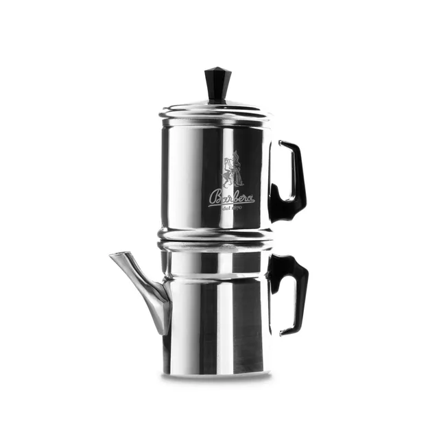 caff-barbera-moka-napoletana-espressokanne-3-tassen image 1
