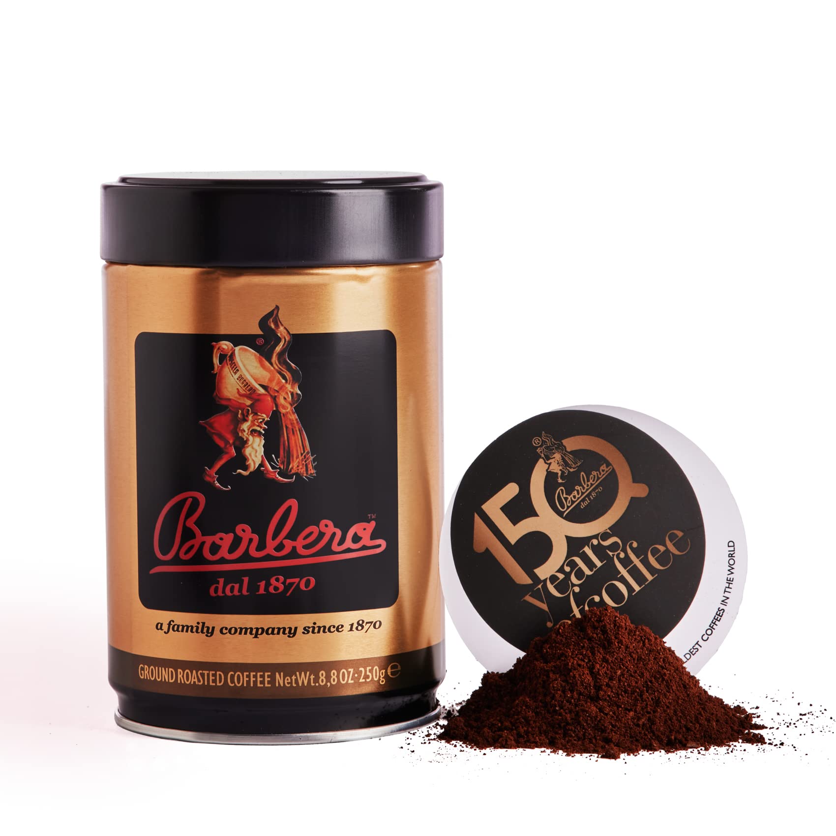 barbera-accessori-espressokocher-set-3-tassen-kaffee-250g image 2