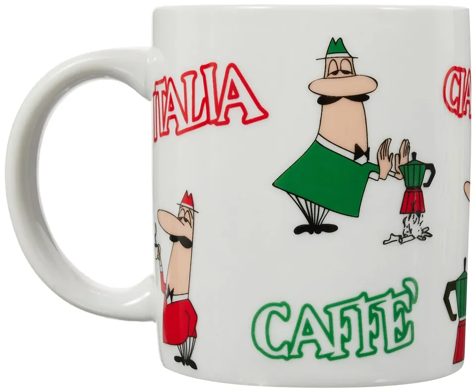 bialetti-tricolore-mug-omino-porzellantasse-250-ml image 1