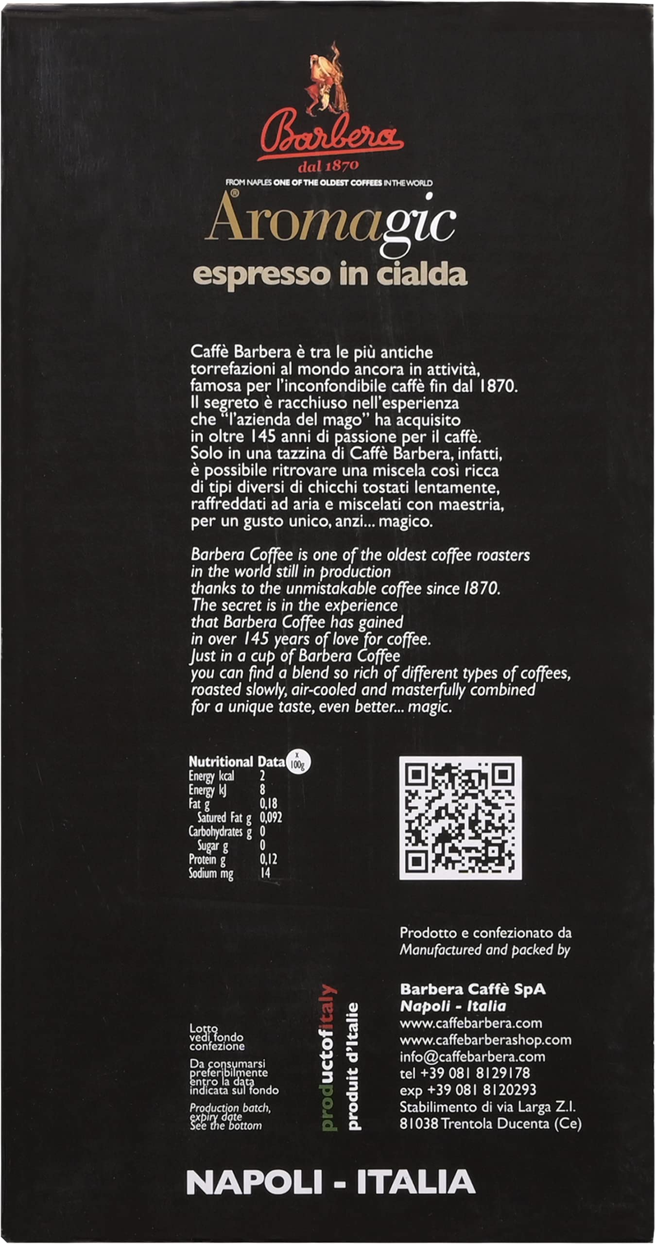 barbera-aromagic-ese-kaffeepads-intensiv-18-st-ck image 3